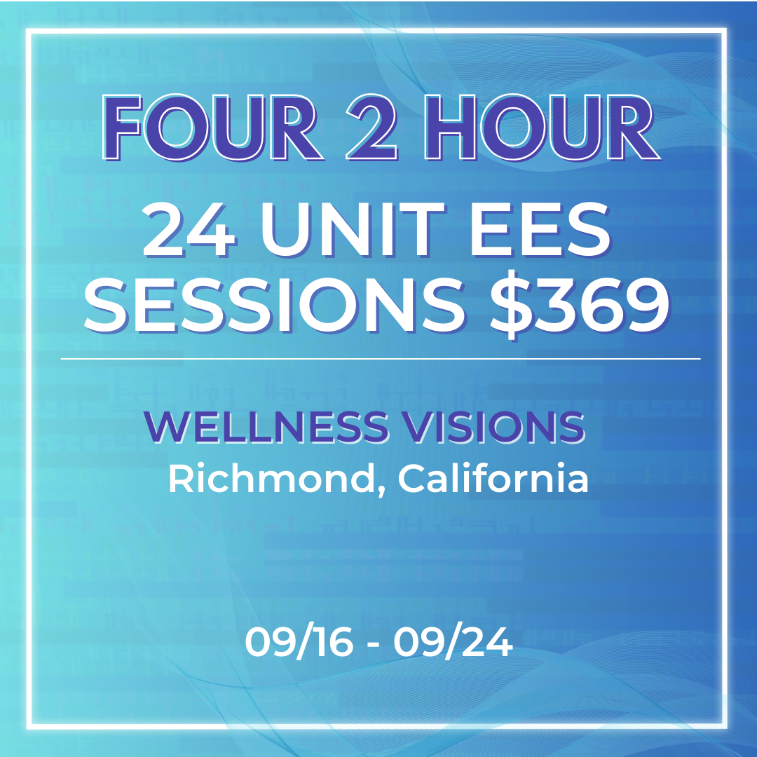 Four 2 Hour 24 Unit EES Sessions for $369 Promotion