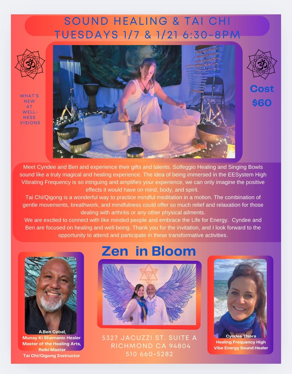 Jan-2025 Sound Healing & TaiChi