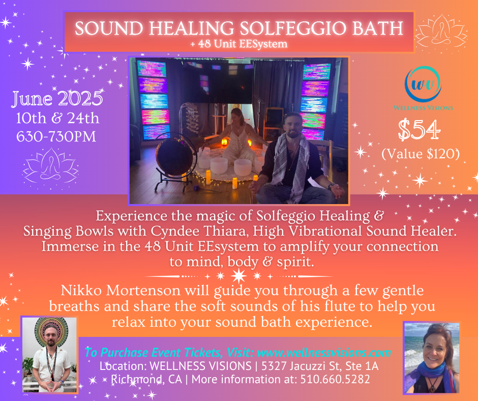 Cyndee T & Nikko Mortenson Sound Healing June