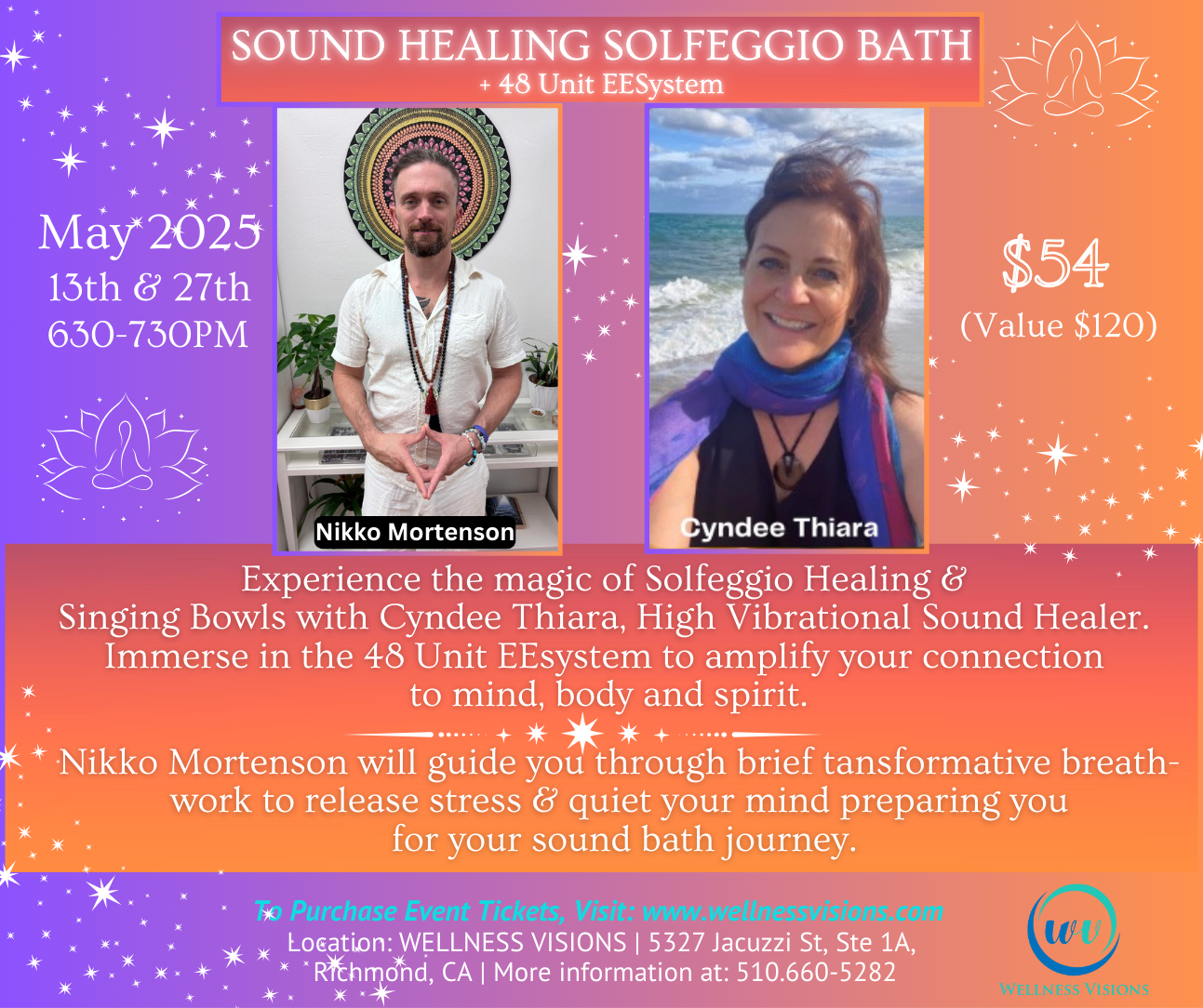 Cyndee T Sound Healing May 2025