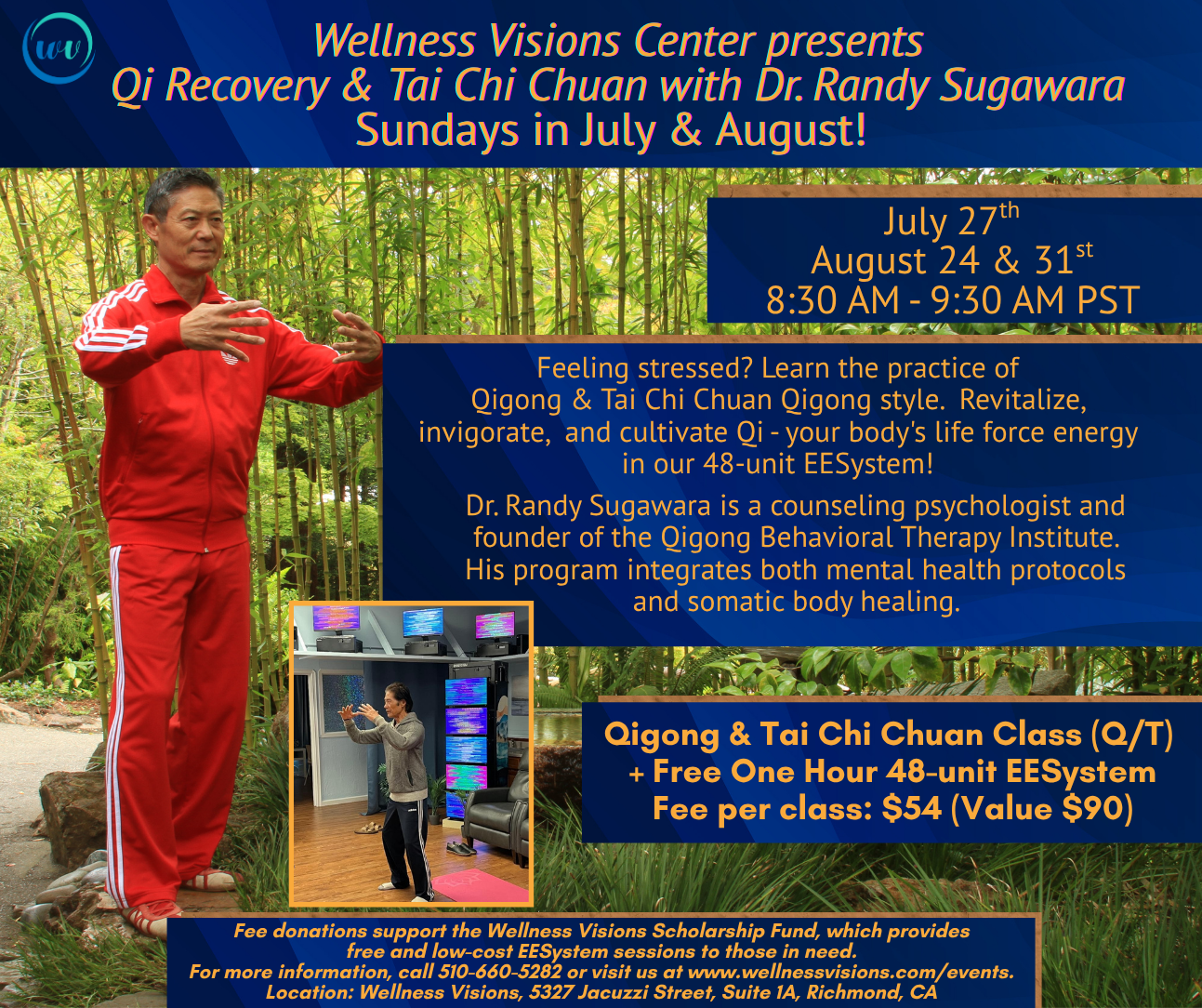 Qi Recovery Dr Randy Sugawara July & August 2025