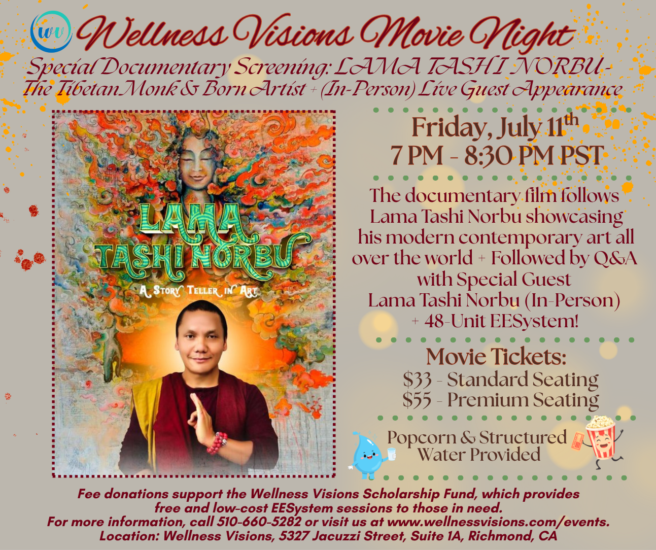 Wellness Visions Movie Night July 2025