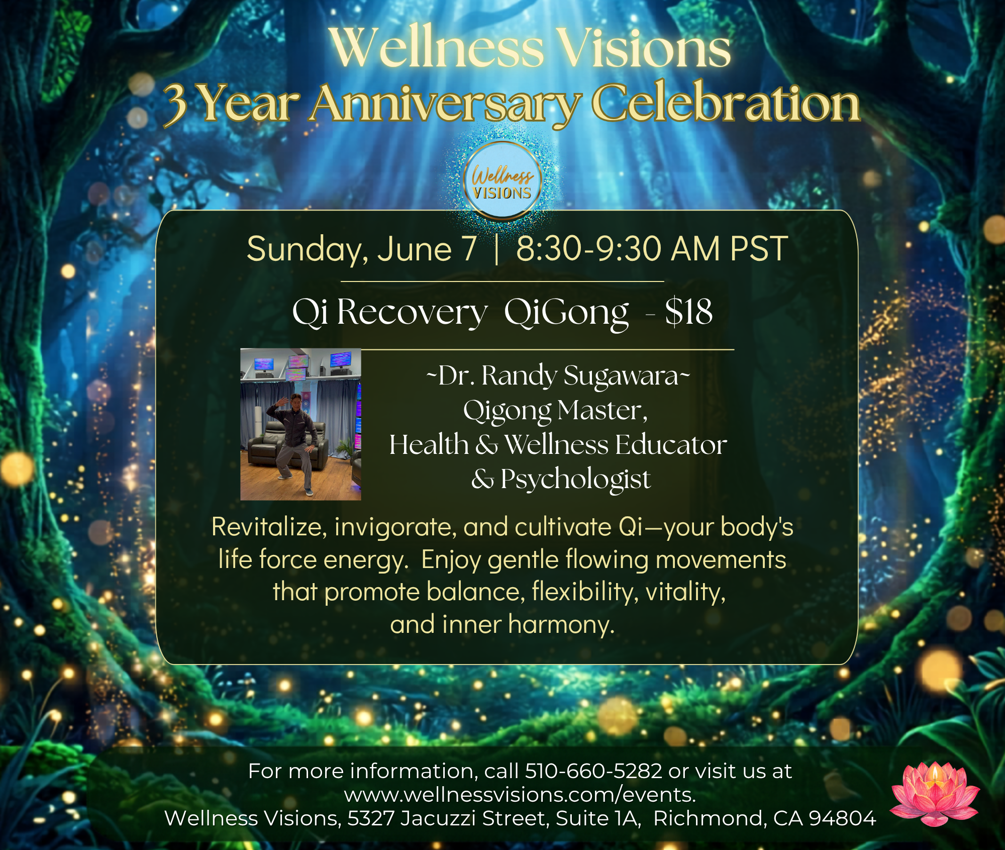 3 Year WV Dr Randy QiRecovery