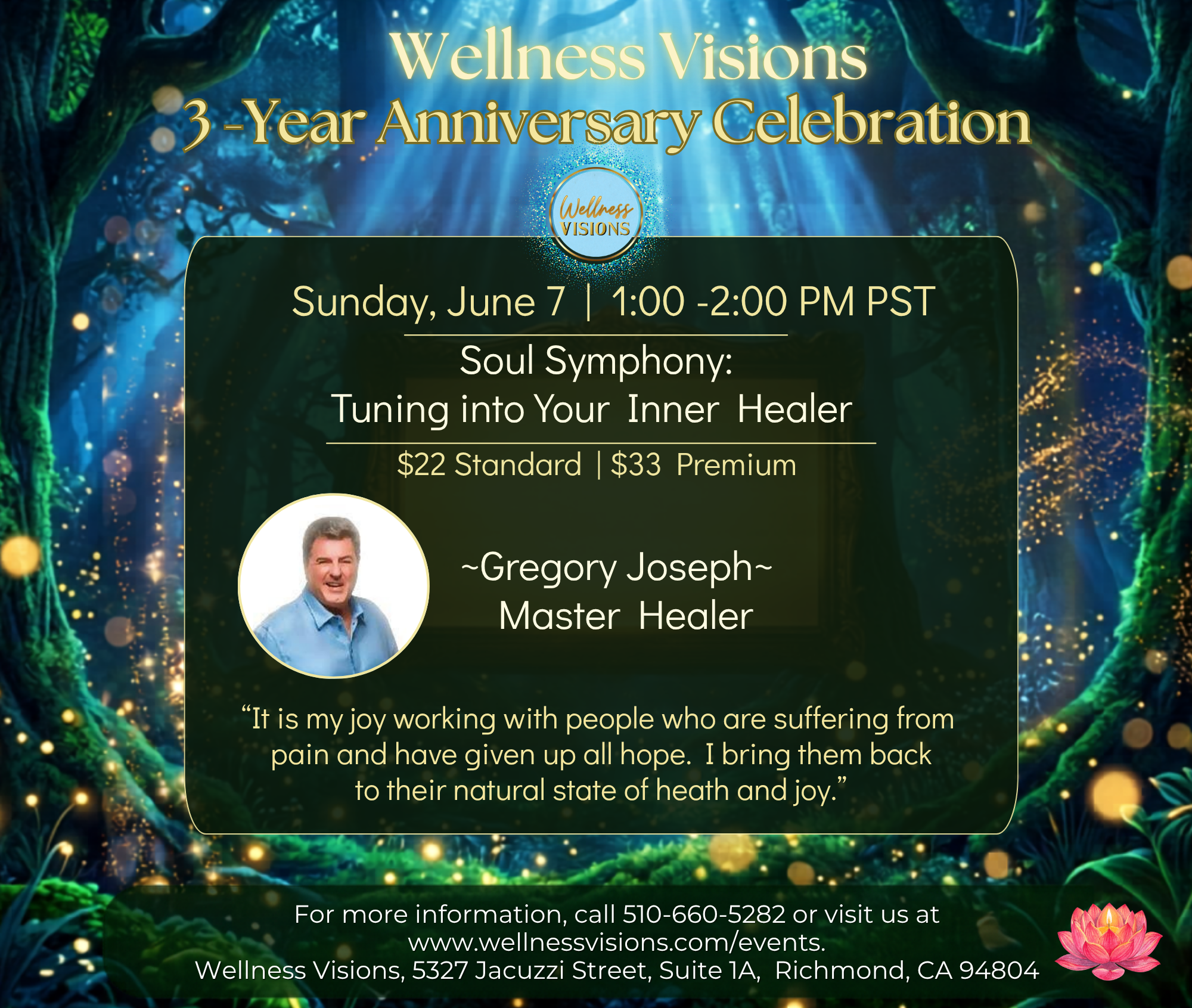 3 Year WV Gregory Joseph Soul Symphony