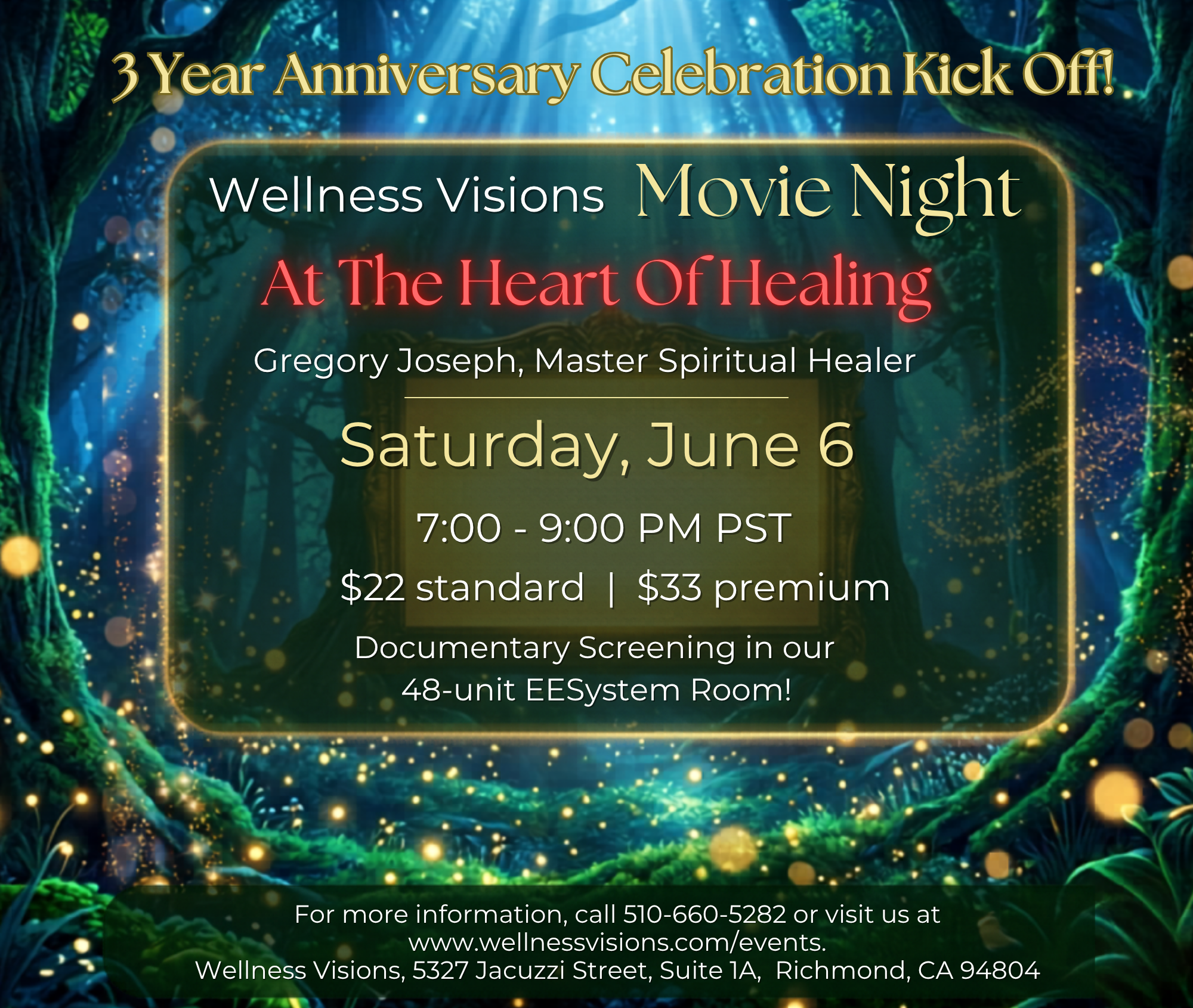Movie Night At the Heart of Healing Movie Night At the Heart of Healing